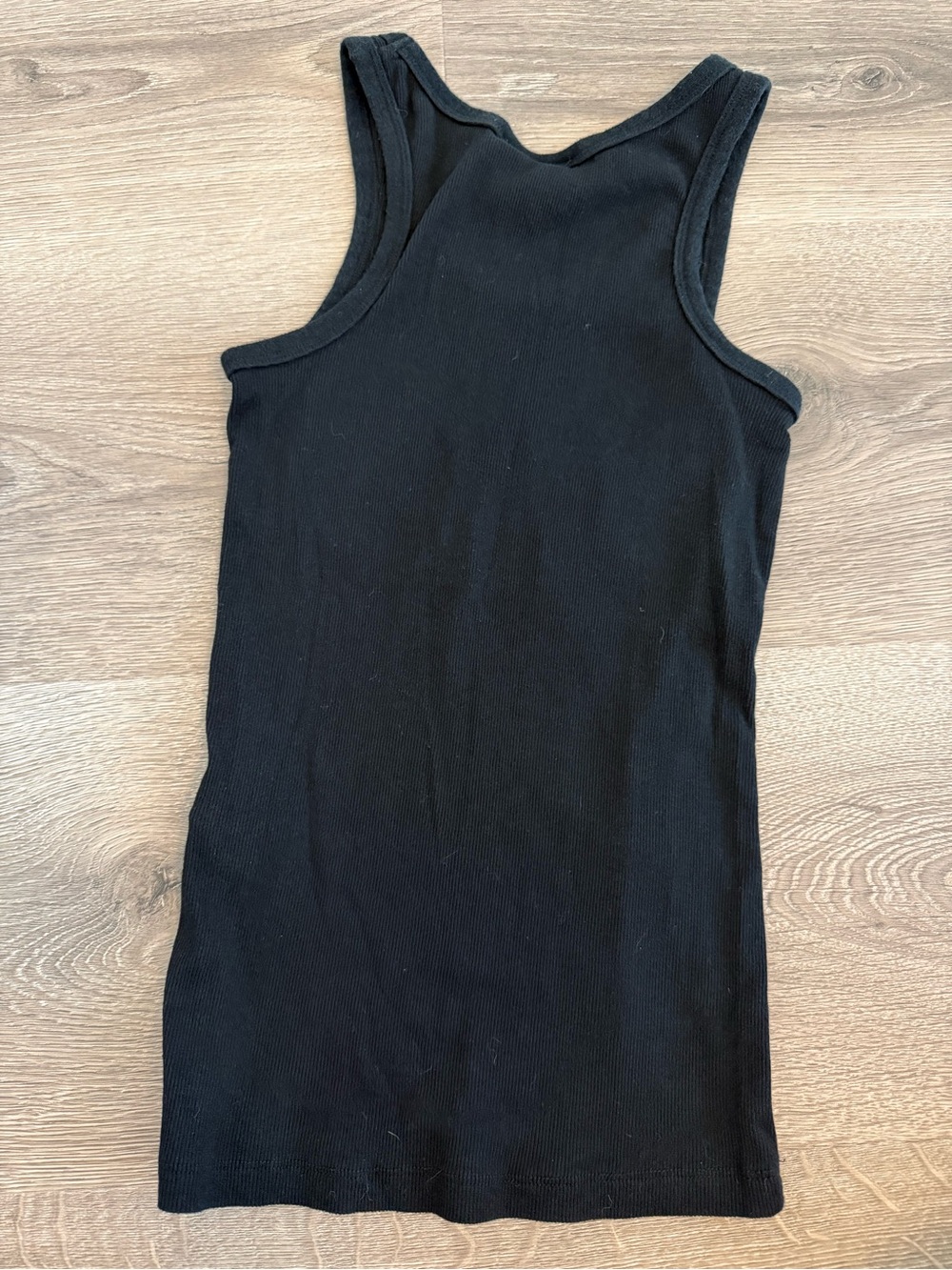 Harley-Davidson Black Ribbed Rhinestone Tank Top S - Picture 2 of 10